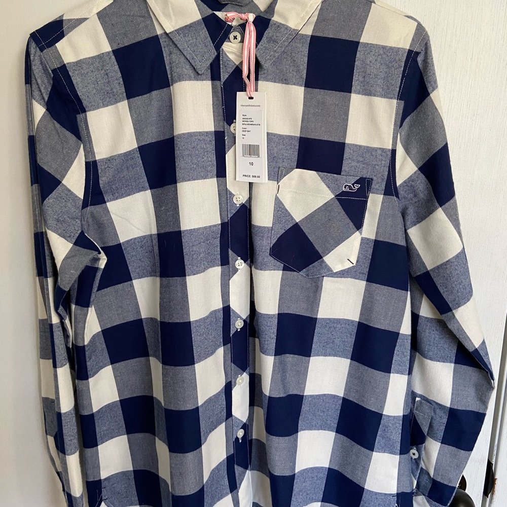 Checkered VV Button down!